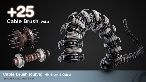 +25 Cable IMM Brush vol.3 sci-fi