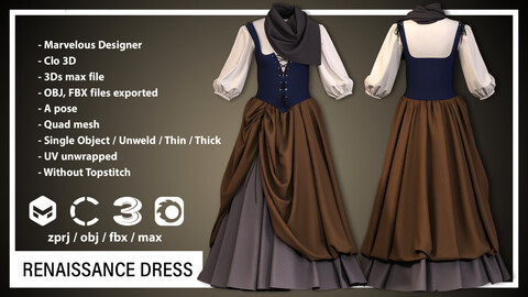 RENAISSANCE DRESS (VOL2)