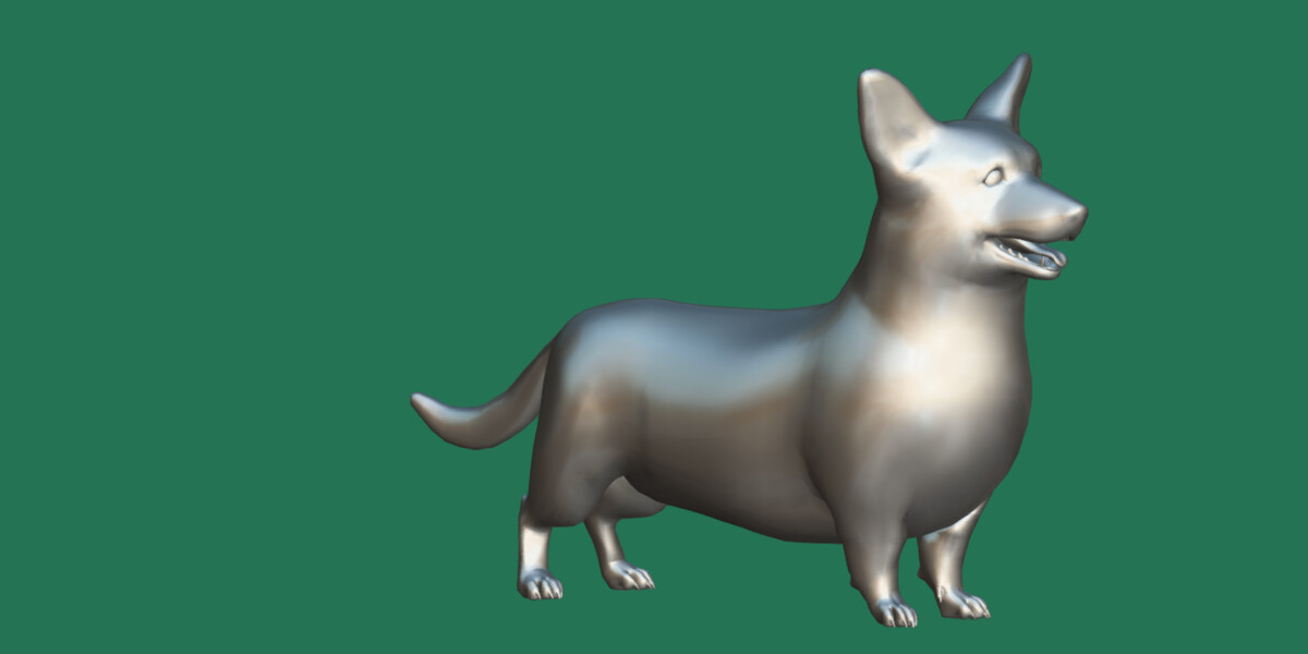 ArtStation - Pembroke Welsh Corgi Dog | Game Assets