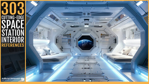 303 Cutting-Edge Space Station Interior