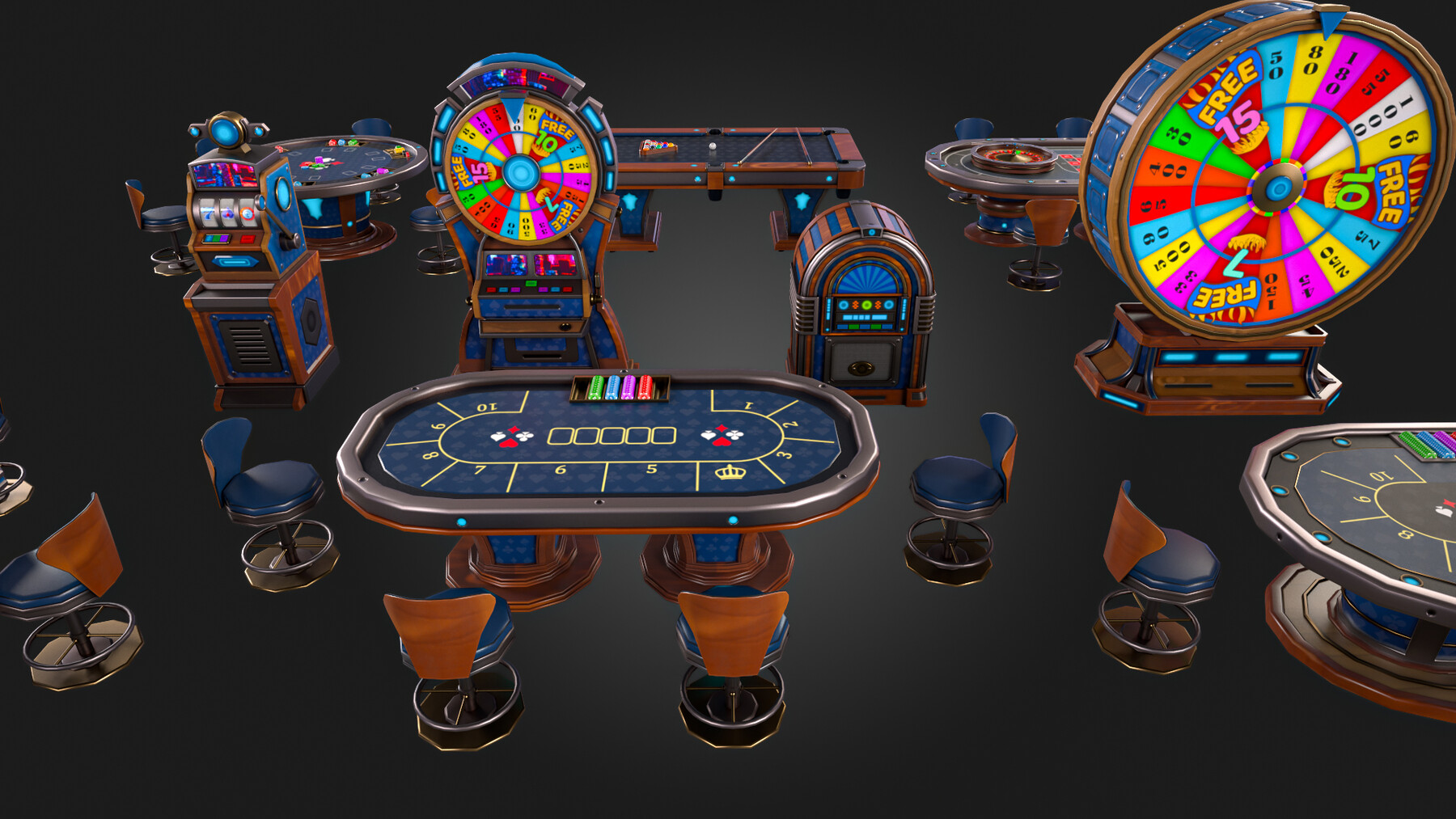 ArtStation - Casino Pack | Game Assets