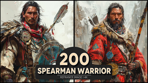 Spearman Warrior 4K Reference/Concept Images