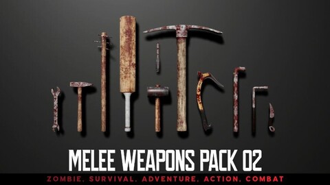 Melee Weapons Pack 02