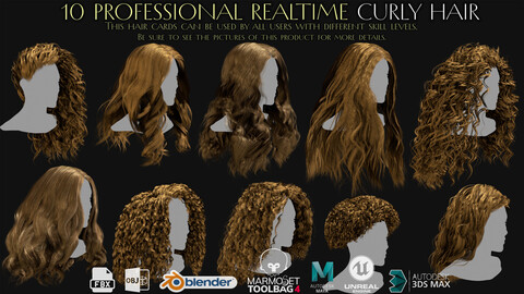 10 Professional Realtime Curly Hair