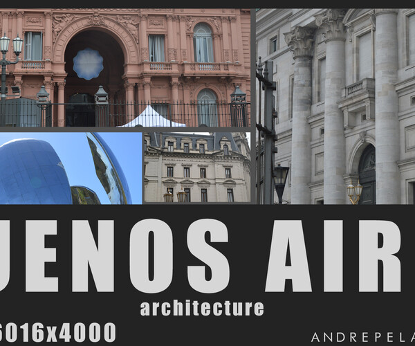 ArtStation - Reference Photos Pack - Buenos Aires Architecture | Resources