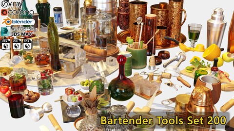 Bartender Tools Set 200