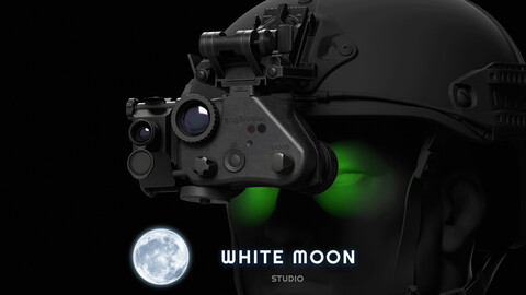 Minie D/IR Night Vision Wilcox G29 Helmet Mount