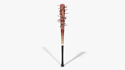 Bloody Nailed Baseball Bat