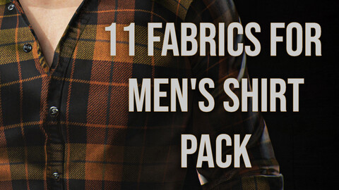 PBR - MEN's SHIRTS FABRIC PACK - 4K MATERIALS