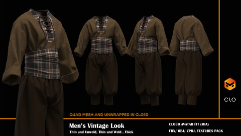 Men's Vintage Look