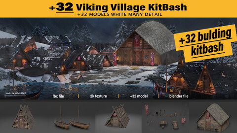 Viking Village KitBash