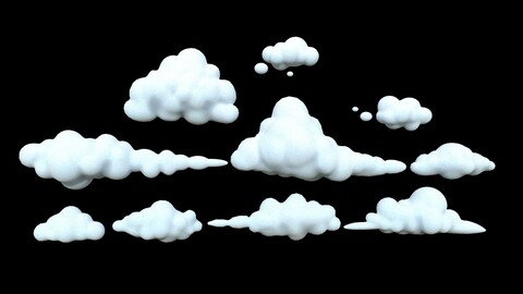 Cartoon Clouds