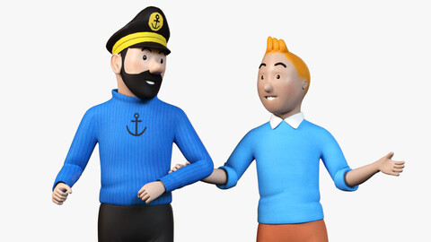 Tintin & Haddock Rig