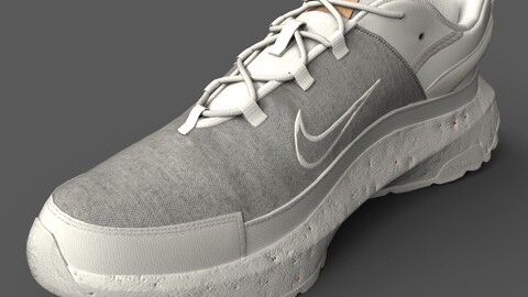 Nike Crater Remixa White Photon Dust Low-poly