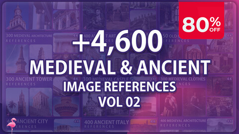 4600 Medieval & Ancient - Vol 2 |MEGA PACK| 80% OFF