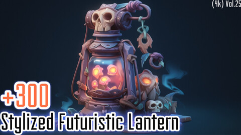 +300 Futuristic Lantern Concept (4k)