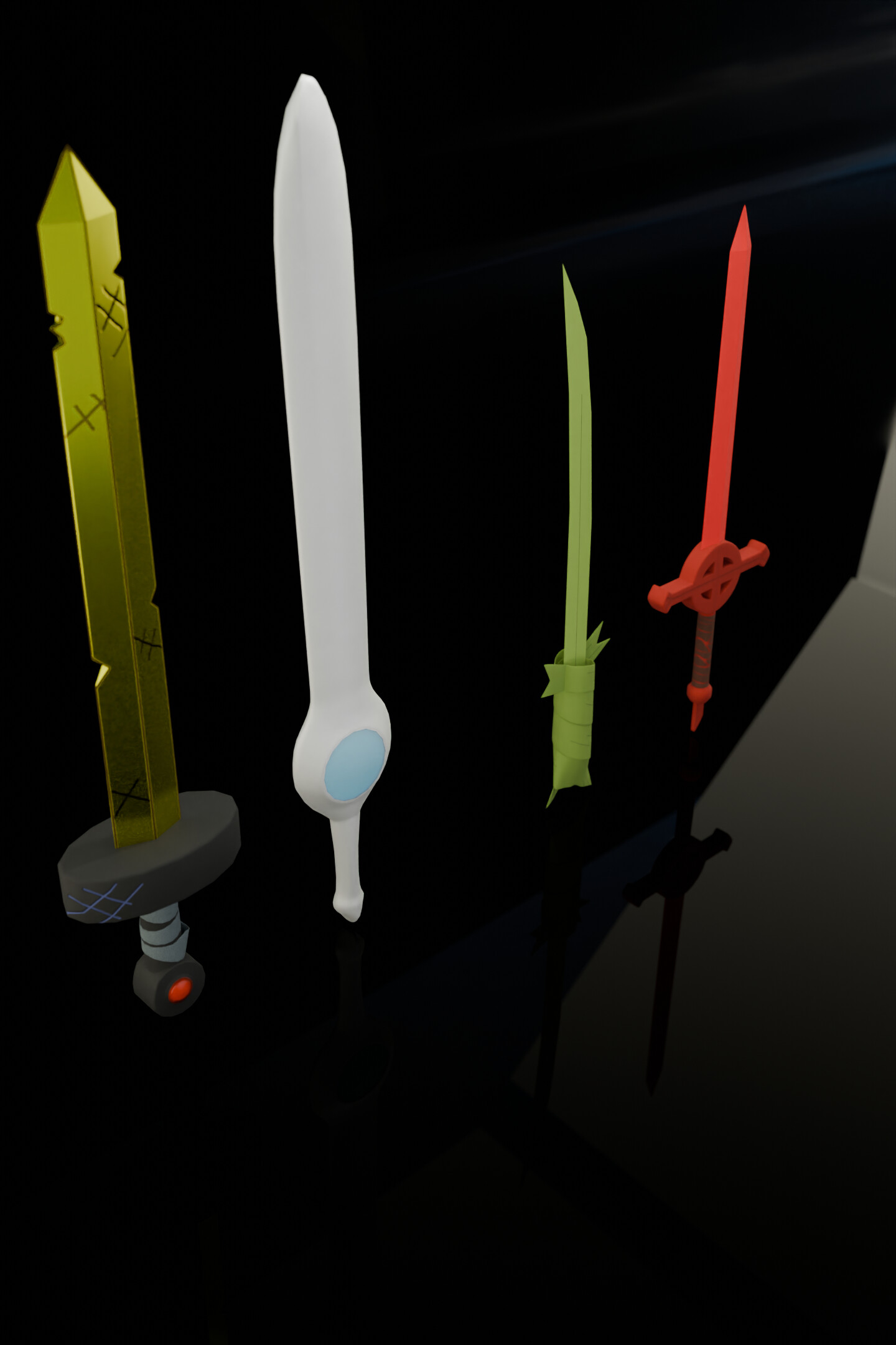 ArtStation - Adventure Time Swords - Finn | Game Assets