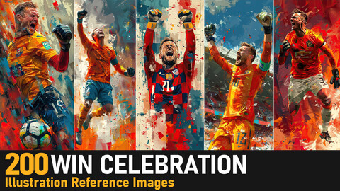 Win Celebration|4K Reference Images