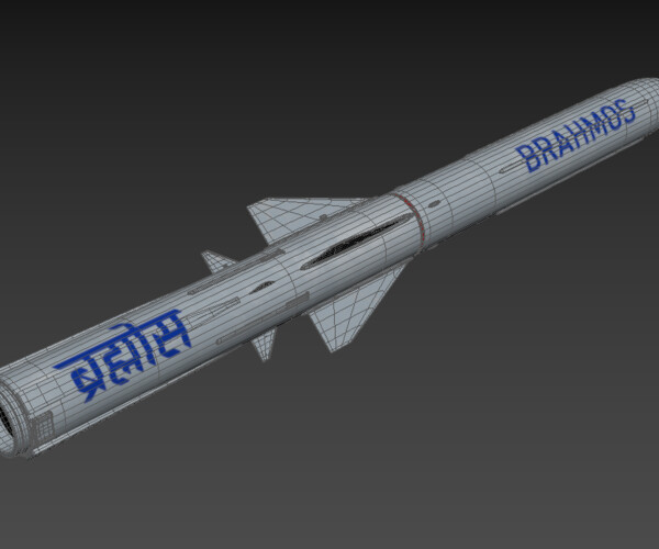 ArtStation - BrahMos Cruise Missile 3D Model | Resources