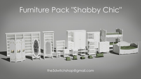 Furniture Pack: Shabby Chic (Unreal)