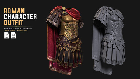 Medieval Outfit | Roman | HD Texture Maps