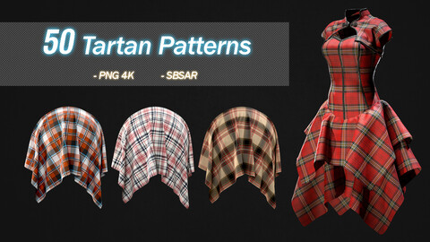 50 Tartan Patterns