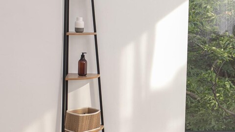 Major Corner Shelf - 3d Model