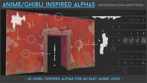 Anime/Ghibli Inspired Alphas