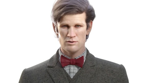 Matt Smith 3D Portrait