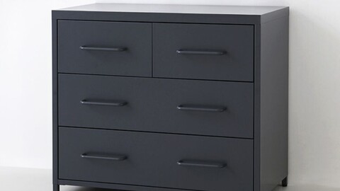 PIDOR Cabinet Chest 4 Drawers - 3d Model