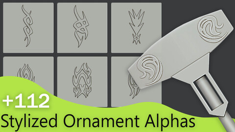 Stylized Ornament Alphas