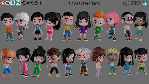 Characters kids