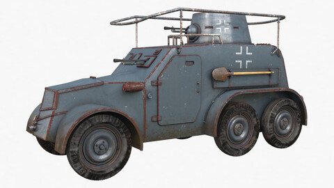 OA vz 30 Armoured Car German