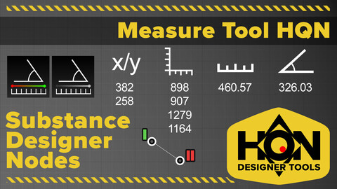 Measure Tool - Substance Designer Nodes