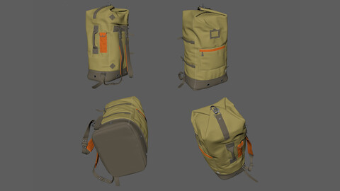 Outdoor mountaineering backpack