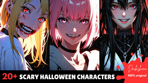 20+ Scary Halloween Female Anime Characters | Spooky Haunted Manga Characters