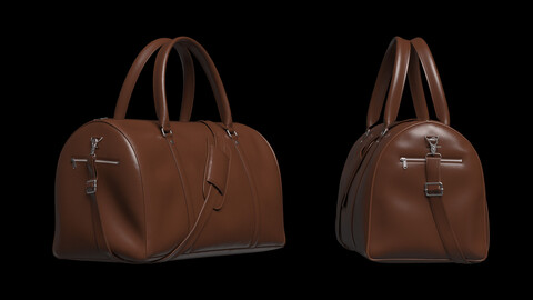 Travel Duffle Bag 3D Model