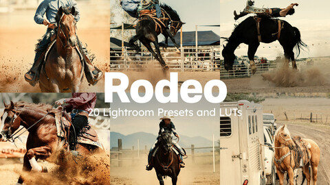 20 Rodeo LUTs & Lightroom Presets