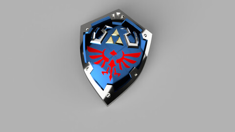 The Legend of Zelda Link Hylian Shield