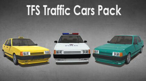 TFS Traffic Cars Pack for Unity