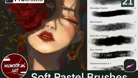 Soft Pastel Brushes For Procreate