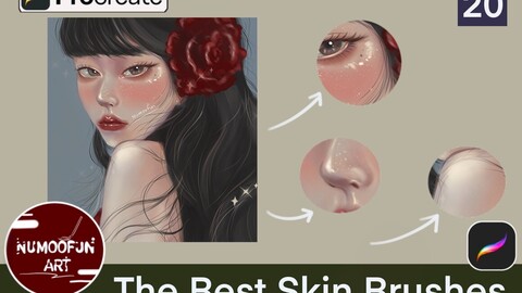 Skin Brushes For Procreate