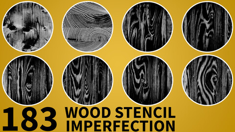 183 High Quality Useful Wood Stencil Imperfection vol.14