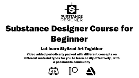 Substance designer course for Beginner(intro to stylized Art)