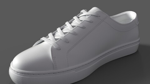 Kenneth Cole Kam Sneaker White Low-poly