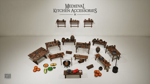 Medieval Kitchen Accessories