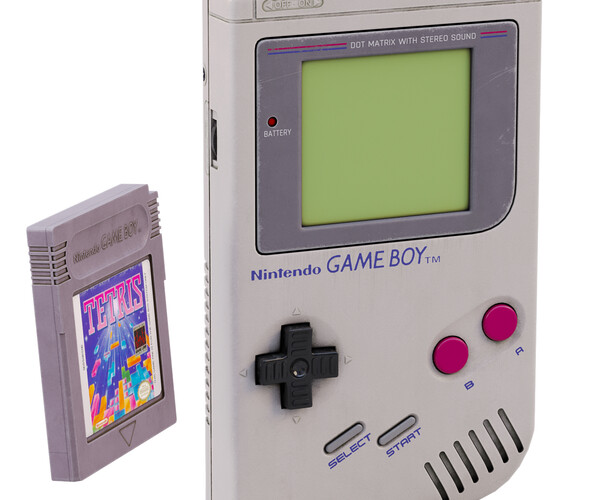 Artstation - Nintendo Game Boy 