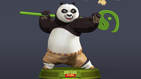 Master Po - Kung Fu Panda 4