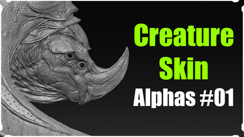 Creature Skin Alphas #01