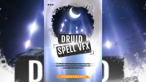 UE | Druid - Spell VFX Pack [4K]